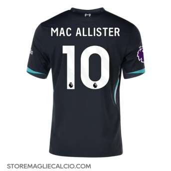 Liverpool Alexis Mac Allister #10 Maglia Gara Trasferta Repliche 2024-25